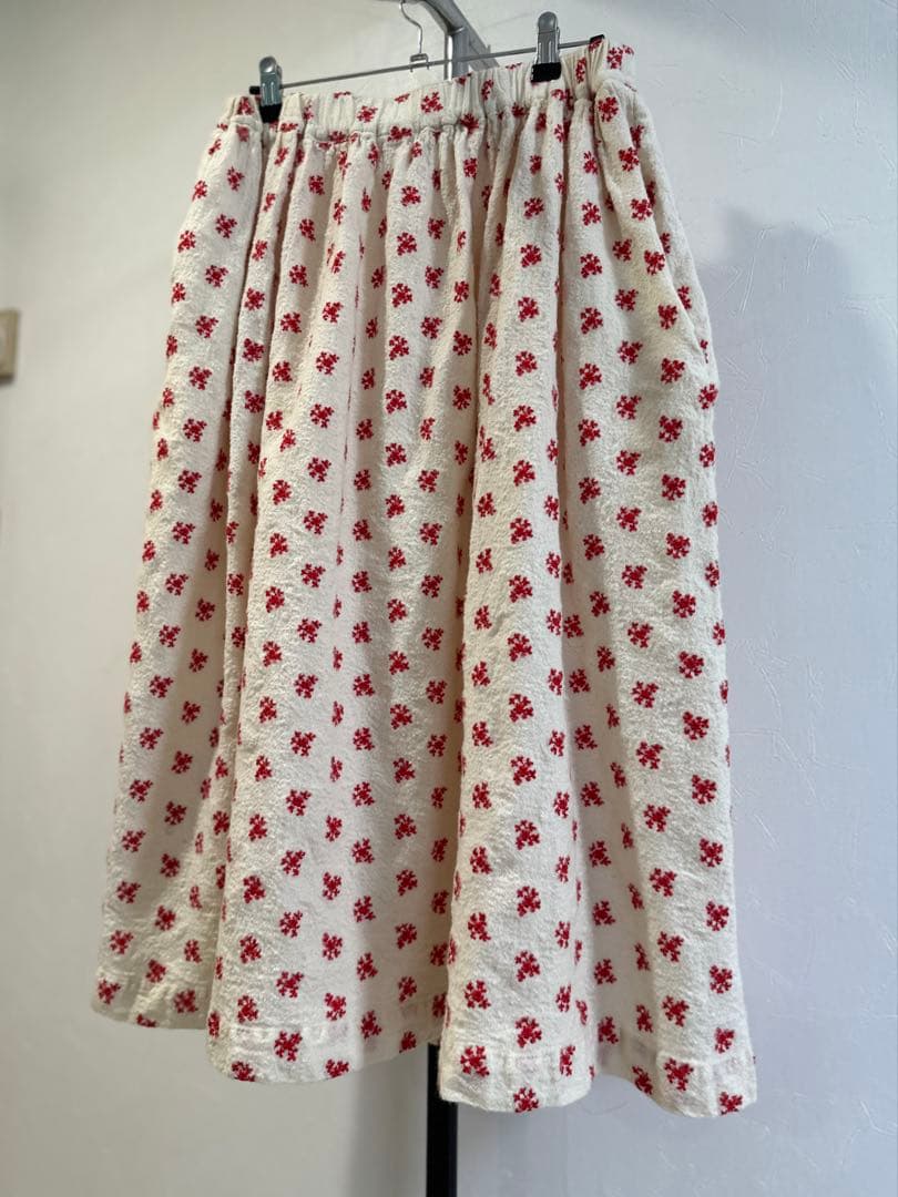 2021AW コムデギャルソンガール　刺繍スカート
