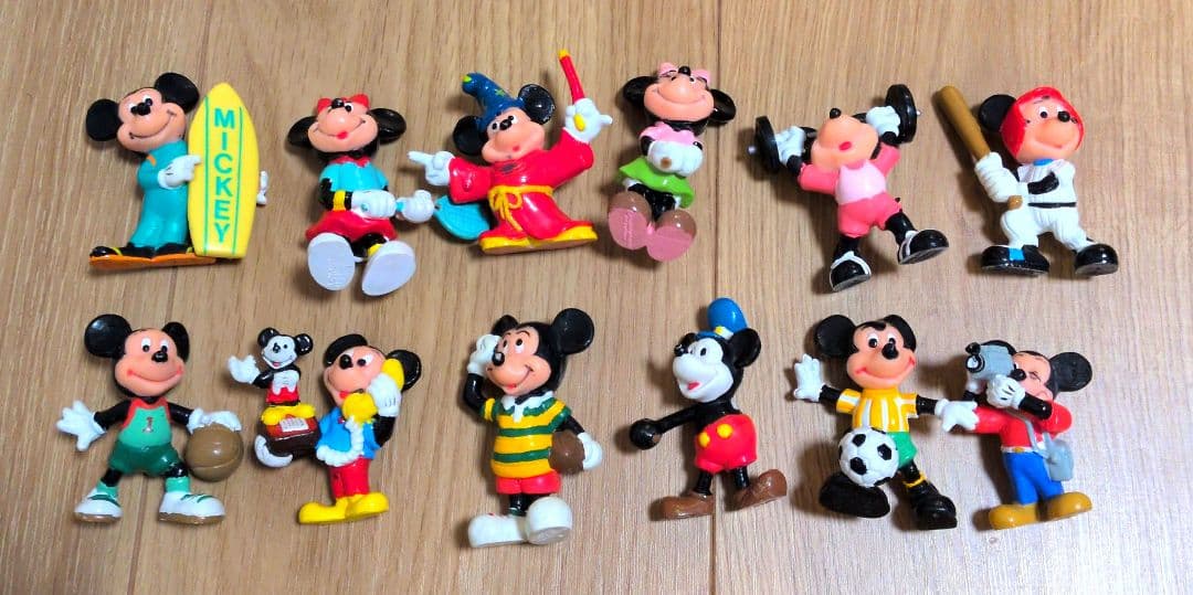 ミッキーマウス&ミニーマウス フィギュア 12体セット♥
