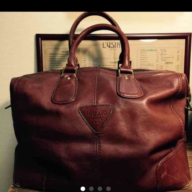 希少廃盤New Leo PORTER TOKYO 本革ボストン