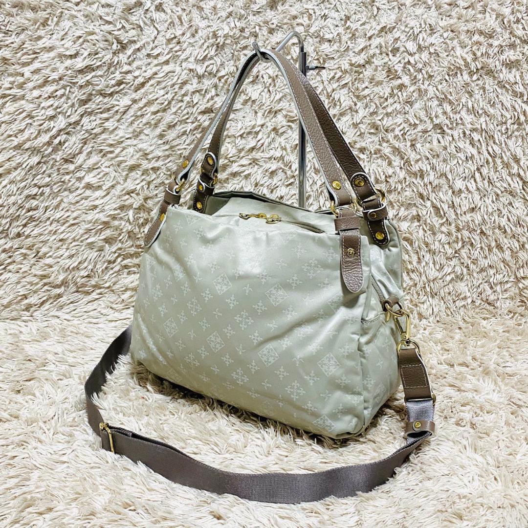 未使用品♡ラシット カラーハンドル ミニトートバッグ 2way♡モノグラム