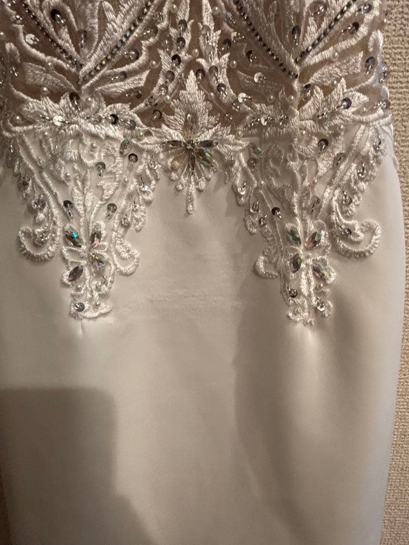 ANGEL R AR23822 ホワイトタイトドレス