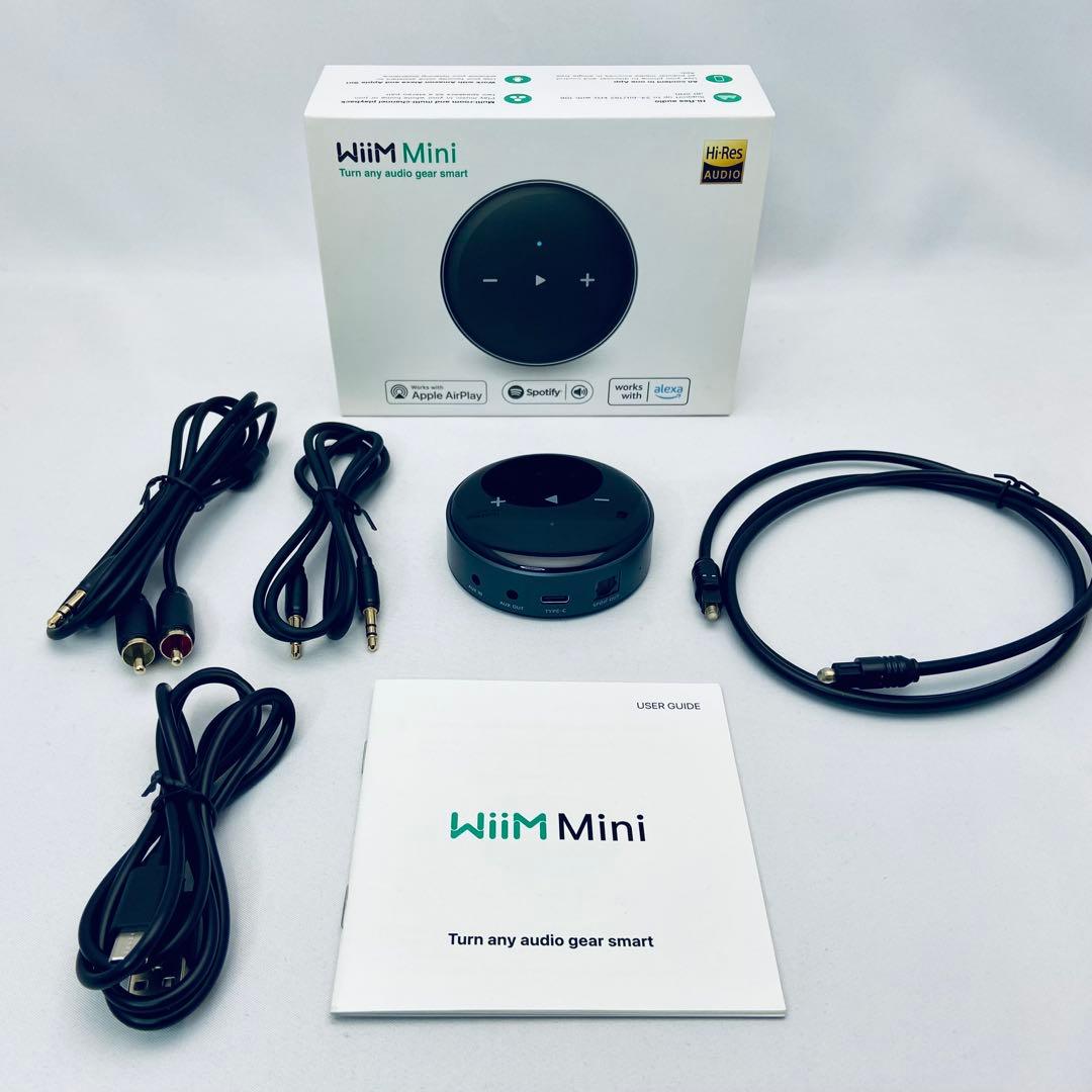 WiiM Mini オーディオストリーマー AirPlay2対応 ASR001