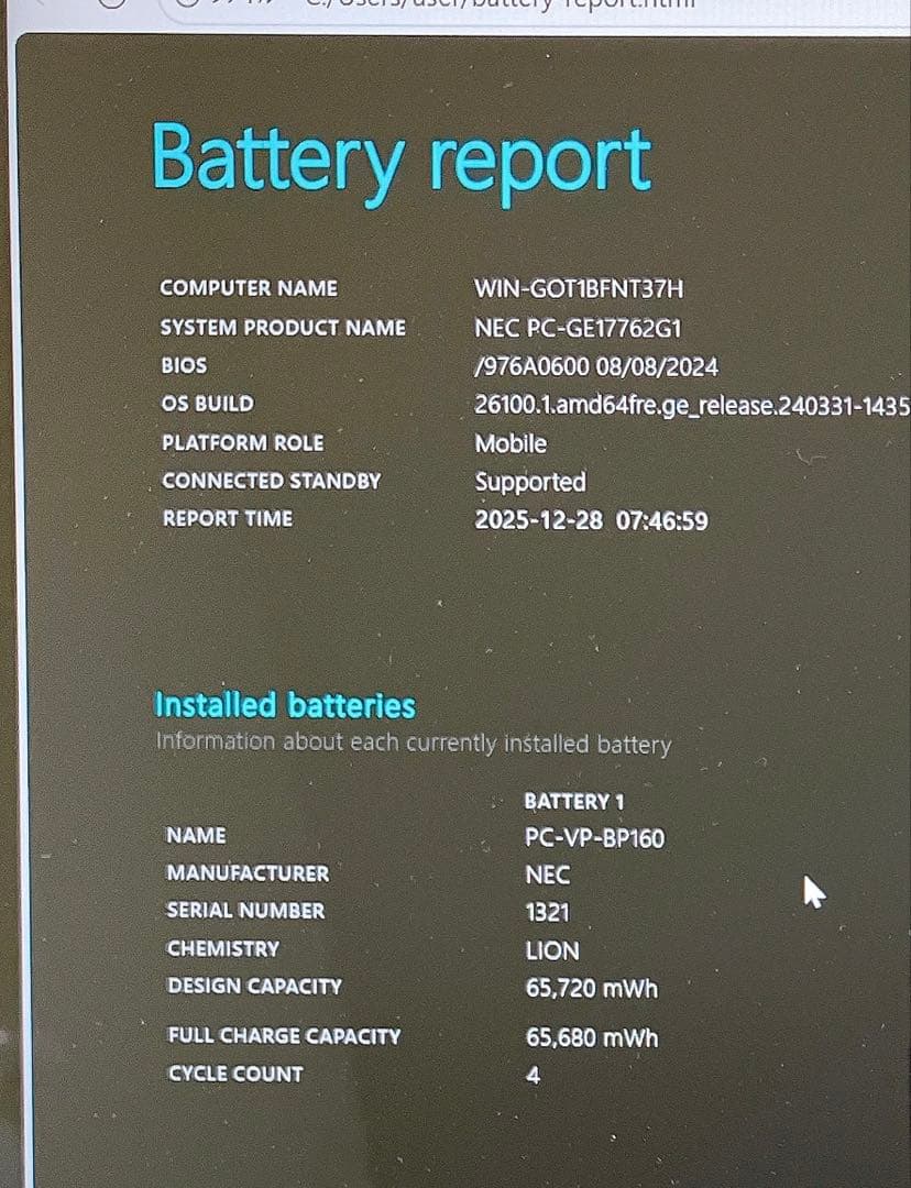 NEC LAVIE Direct SOL 13.3型 Win11Pro 13世代