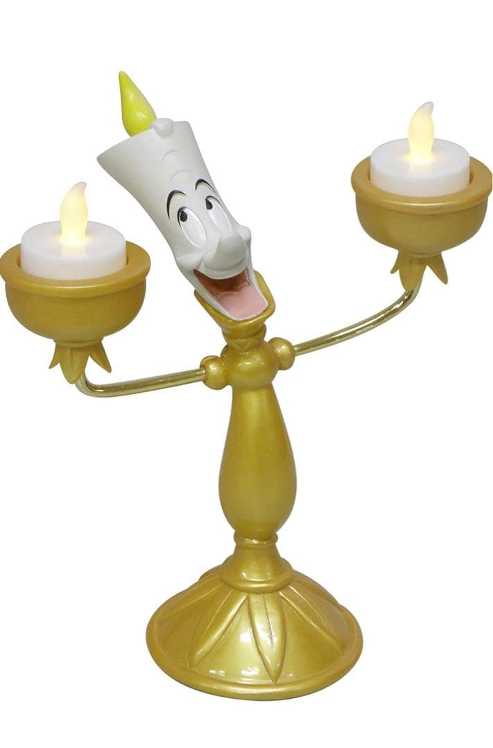 新品　廃盤　2021年製　ルミエール　ルームランプ　フィギュア　美女と野獣