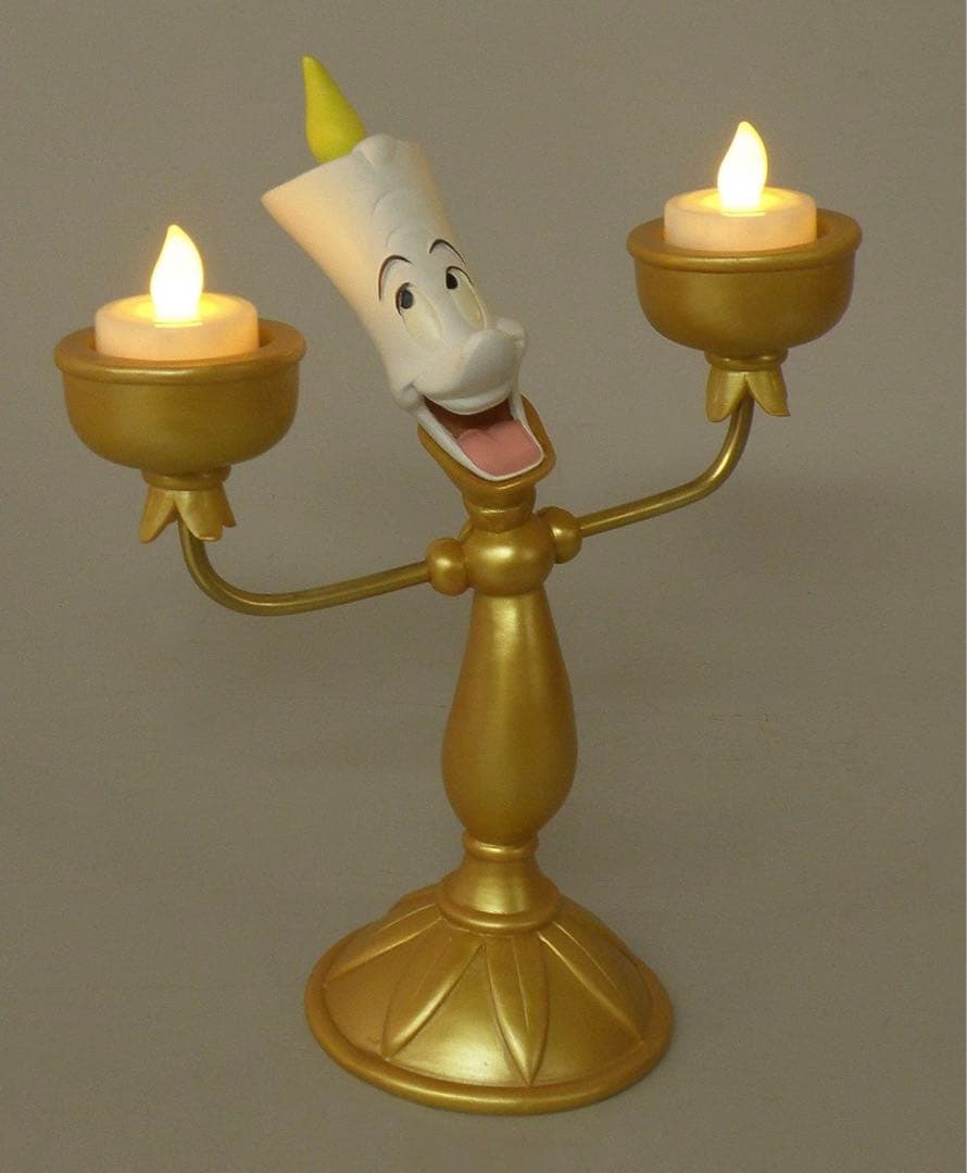 新品　廃盤　2021年製　ルミエール　ルームランプ　フィギュア　美女と野獣