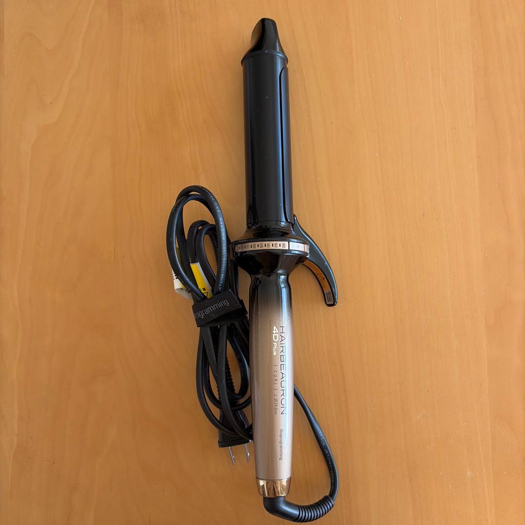 HAIRBEAURON ヘアビューロン　4DPlus カールアイロン 34mm