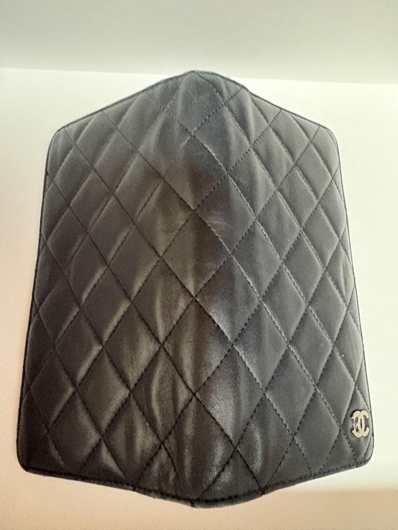 CHANELシャネル マトラッセ ラムスキン 手帳カバー