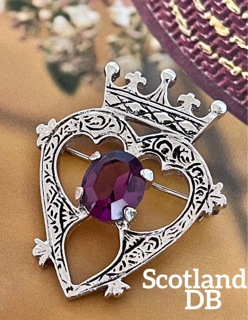 夢様おまとめ7点D B Scotlandガラス　ヴィンテージ ブローチ9533