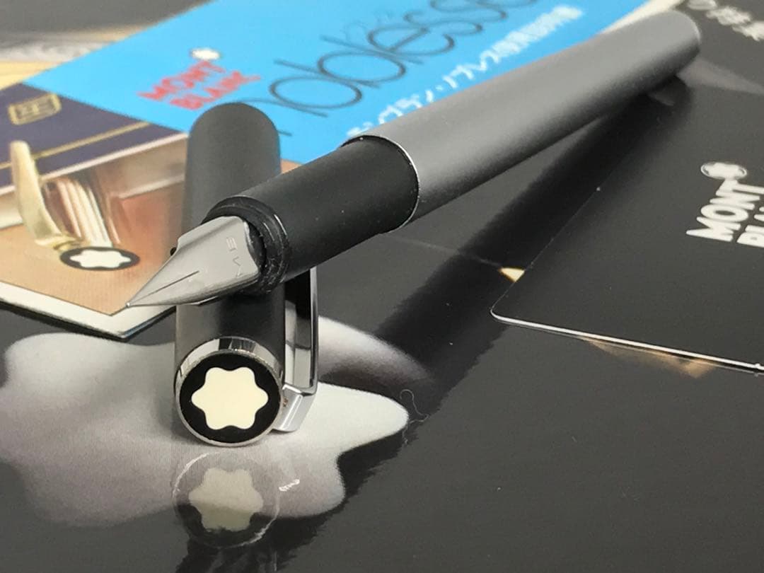 ⭐️非常に稀少なモデルNo1120ブラック&グラファイトメタリック仕上⭐️モンブラン