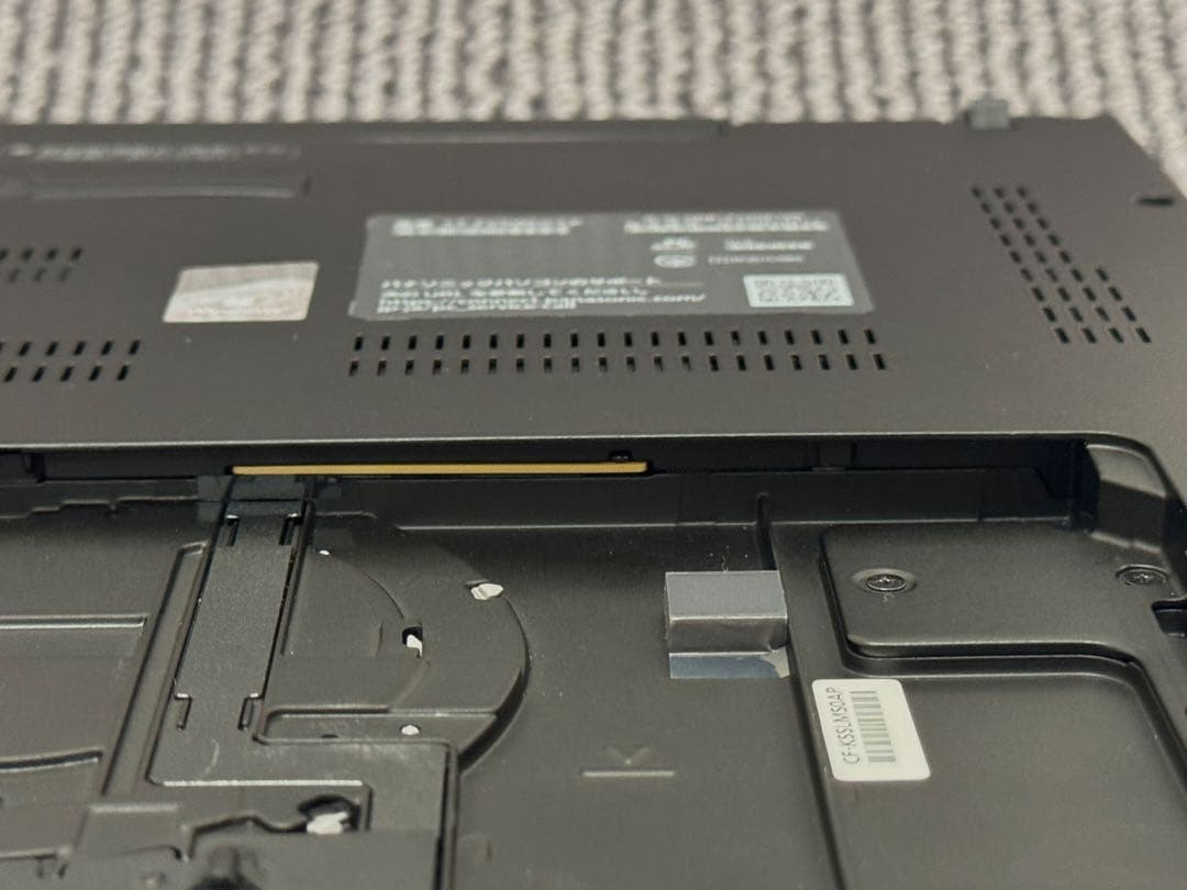 【超美品】累計280時間CF-FV5WUCCP LTE SIMフリー本革ケース付