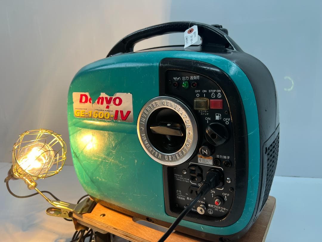 【動作良好・保証付】デンヨー インバーター発電機 GE-1600SS-IV 10