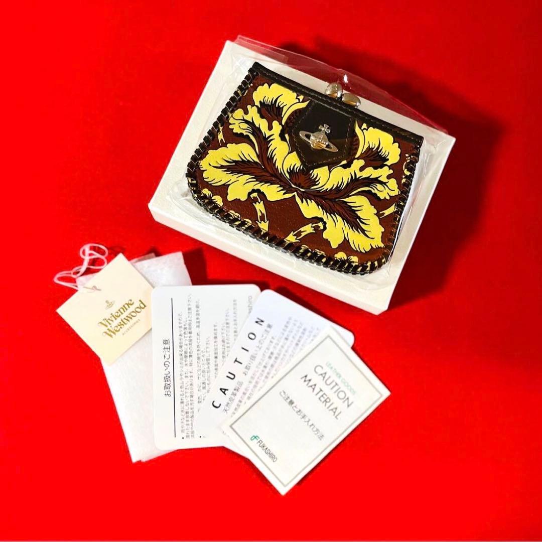 【新品✴︎未使用✴︎廃盤✴︎超レア】ヴィヴィアンウエストウッド✴︎フラワー✴︎がま口財布