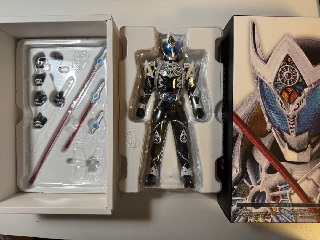真骨彫製法　仮面ライダーサガ　ダークキバ　セット