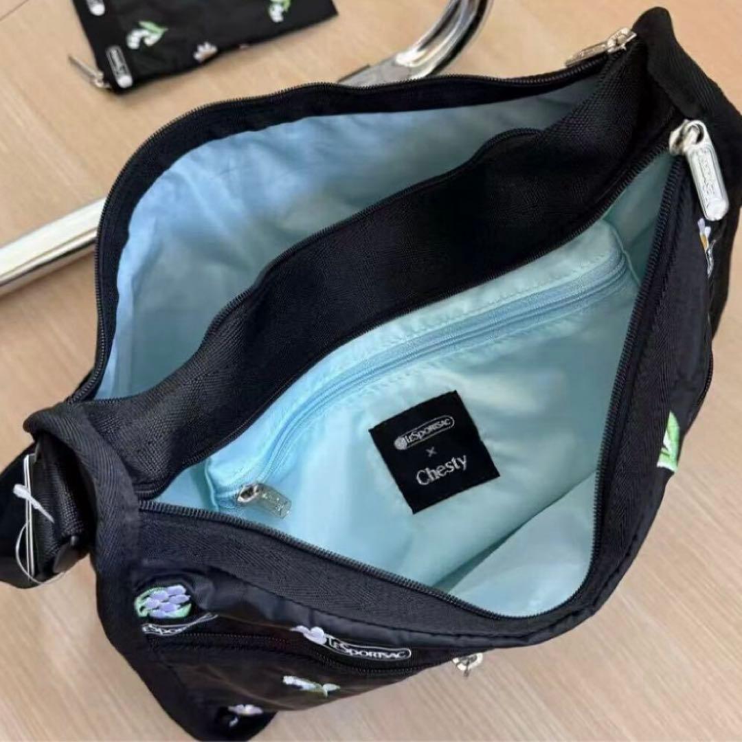 レスポートサック　チェスティ　デイジーバレー　デラックスエブリデイ　ポーチ付き