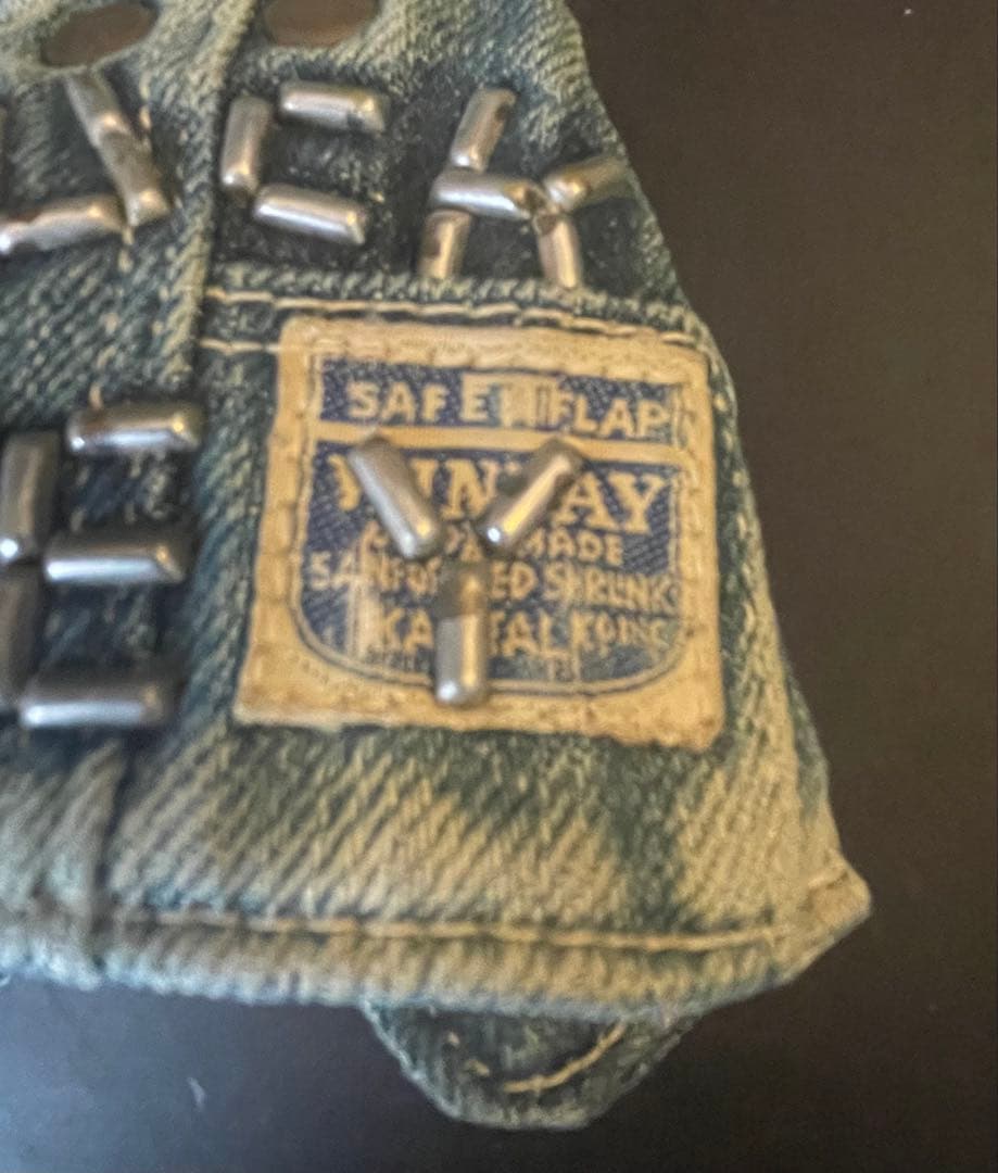 KAPITAL カバーオール型キーケース インディゴ