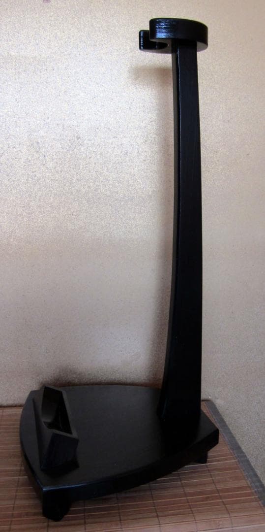 ◆ 木造 琵琶立て　筑前琵琶設置用 琵琶架 邦楽器　弦楽器  鑑賞用 ◆