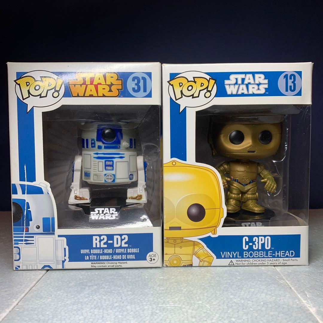 SF・ファンタジー・ホラー FUNKO POP! C-3PO & R2-D2 STAR WARS