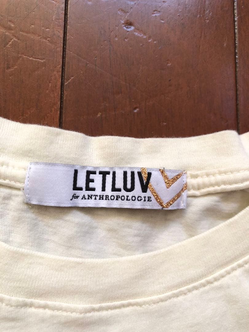 Anthropologie LetLuvEltonJohnエルトンジョンTシャツ