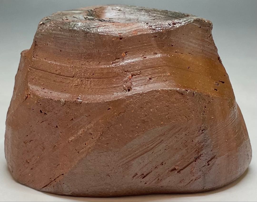 末石泰節　備前徳利　ぐい呑　備前焼　共箱　栞 　C5543