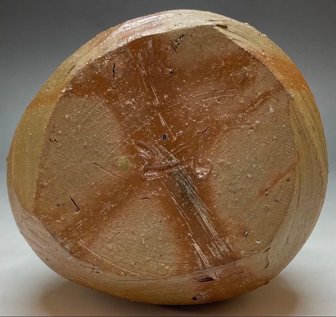 末石泰節　備前徳利　ぐい呑　備前焼　共箱　栞 　C5543