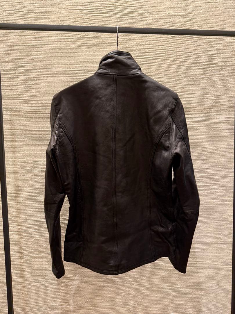 ジャケット・アウター 00s archive fuga leather biker jacket