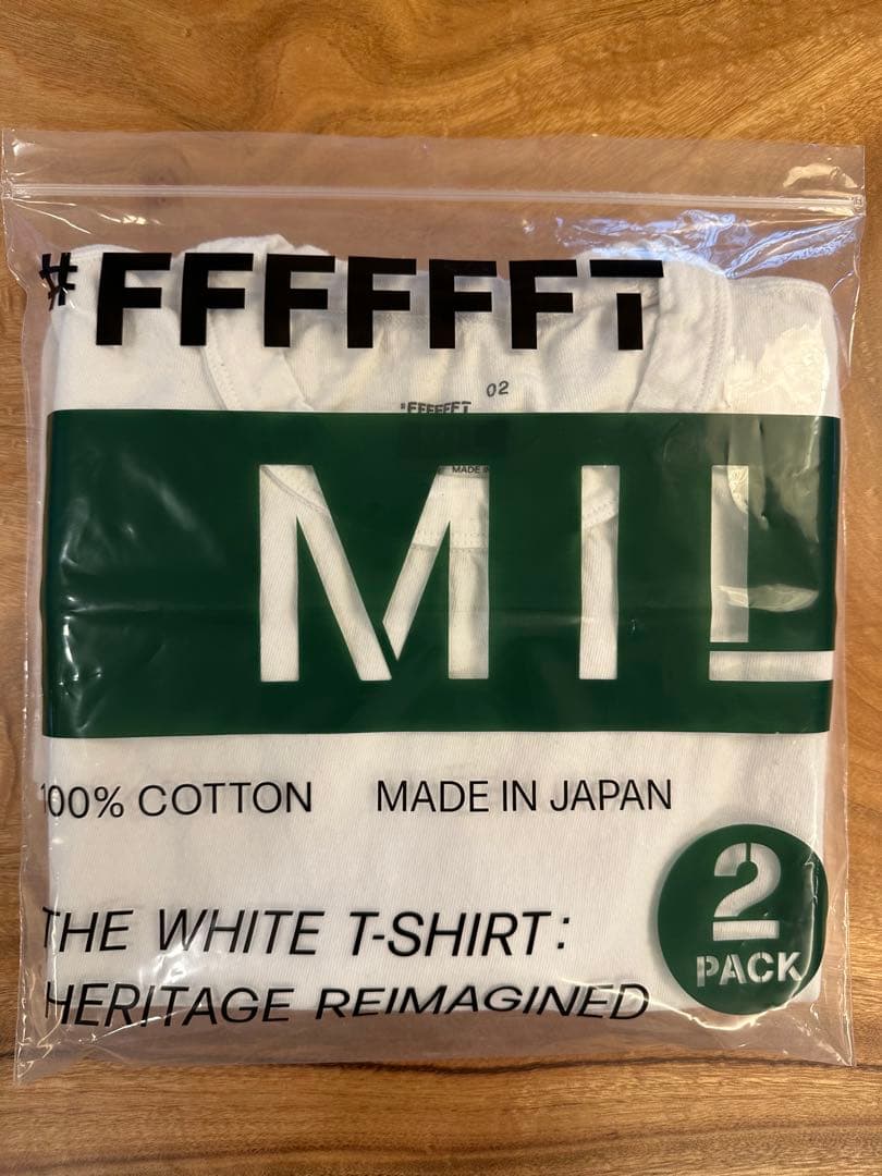 FFFFFFT MIL 02 白T 木村拓哉 Tシャツ 2パック