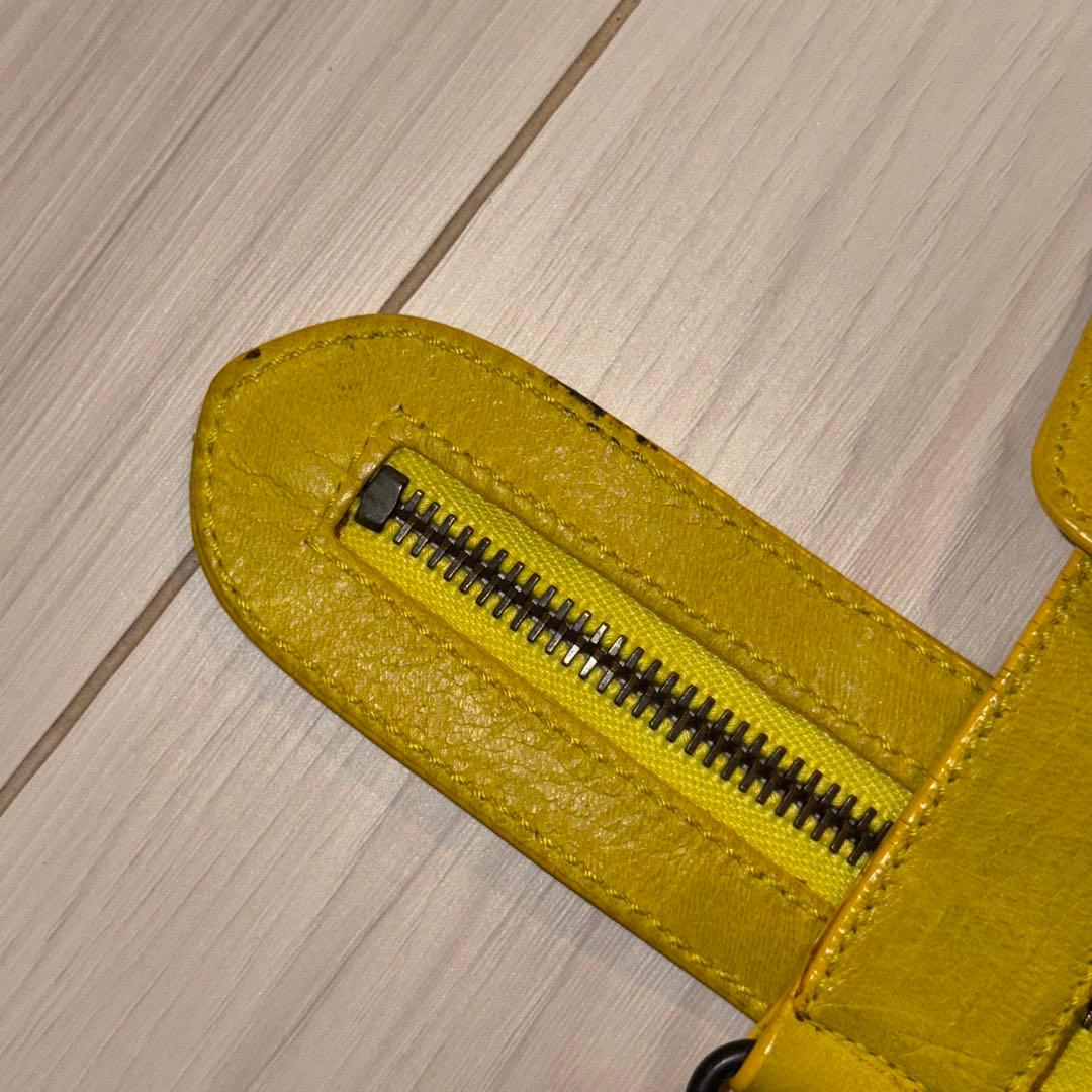 BALENCIAGAバレンシアガ the city 115748イエローバッグ