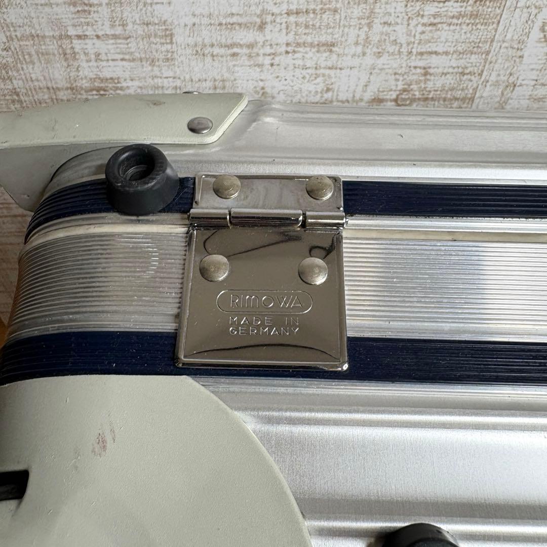 廃盤RIMOWAトパーズ　シルバーインテグラル　32L 2輪　機内持込み