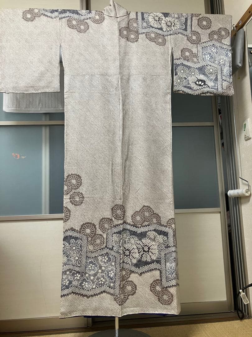 藤娘きぬたや　正絹　総絞り訪問着