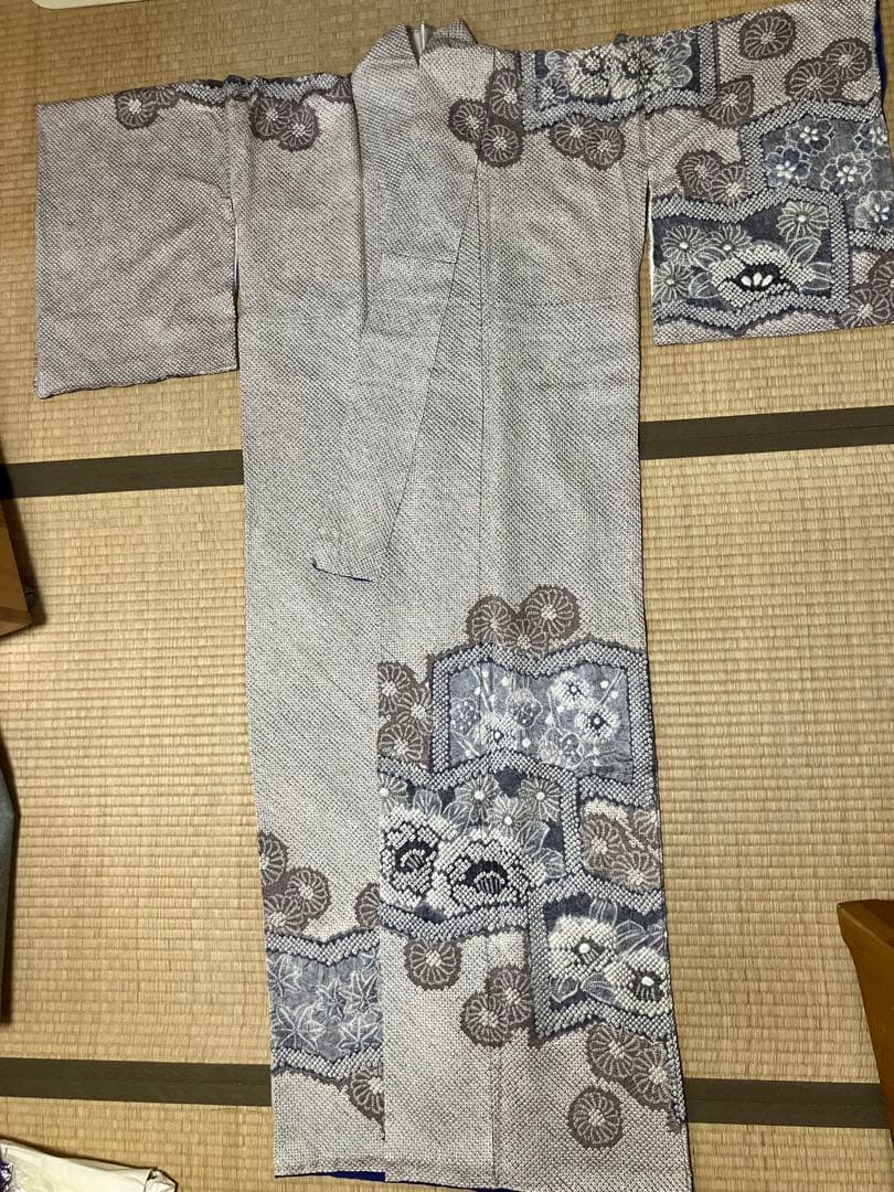 藤娘きぬたや　正絹　総絞り訪問着