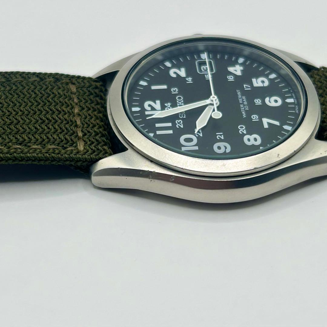 【ミリタリー】Seiko セイコー 腕時計 クォーツ 10気圧防水 日本製