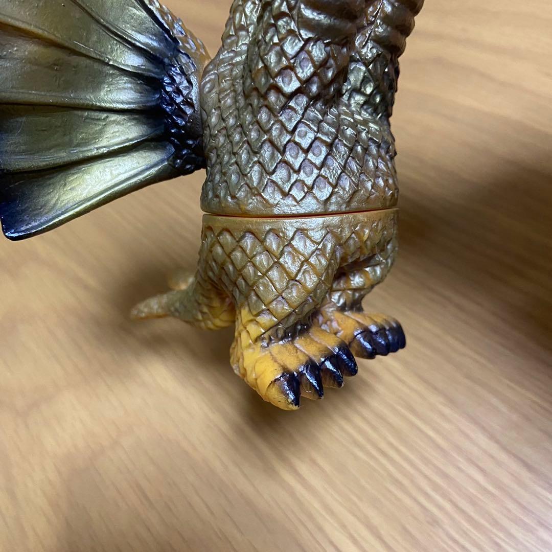 【当時物】ポピー キングザウルスシリーズ キングギドラ ソフビ 5423