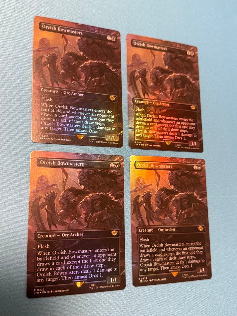 オークの弓使い　拡張　英語foil 4枚