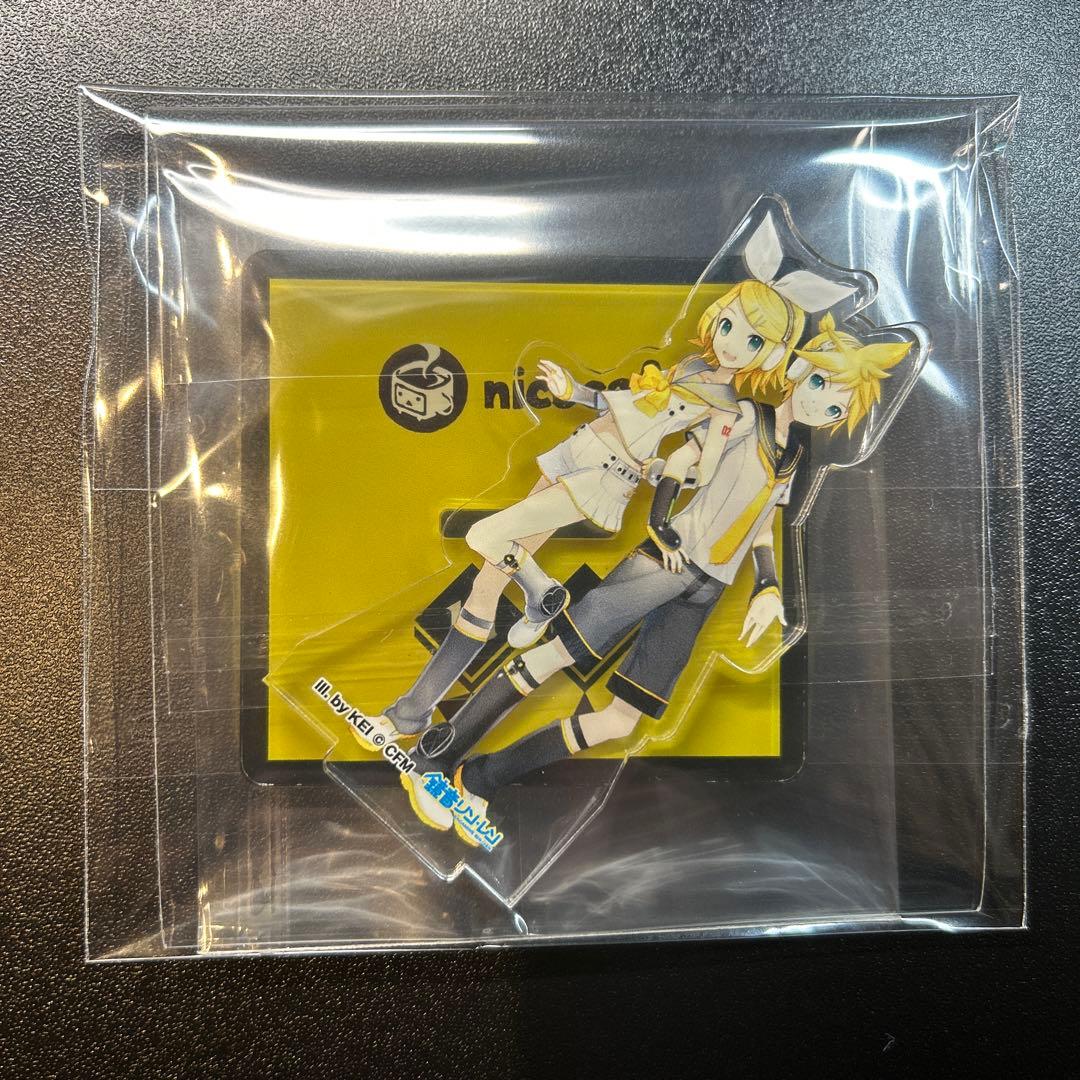 鏡音リン 鏡音レン 10周年 ニコカフェ アクリルスタンド 10th