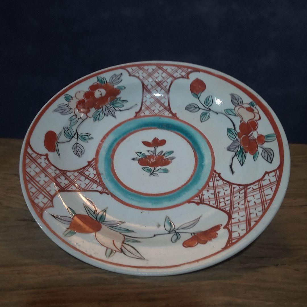 古伊万里、色絵、くらわんか、皿