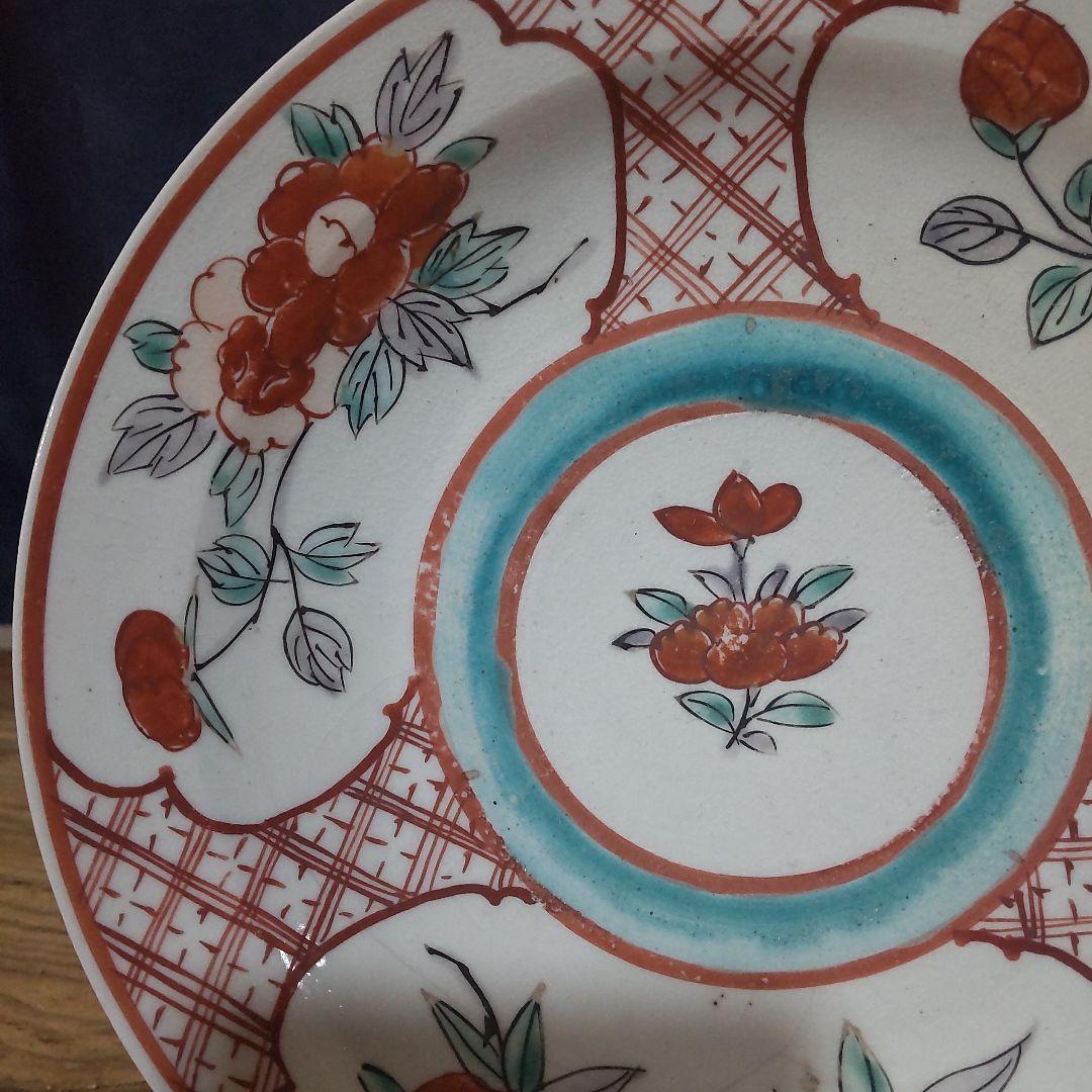古伊万里、色絵、くらわんか、皿