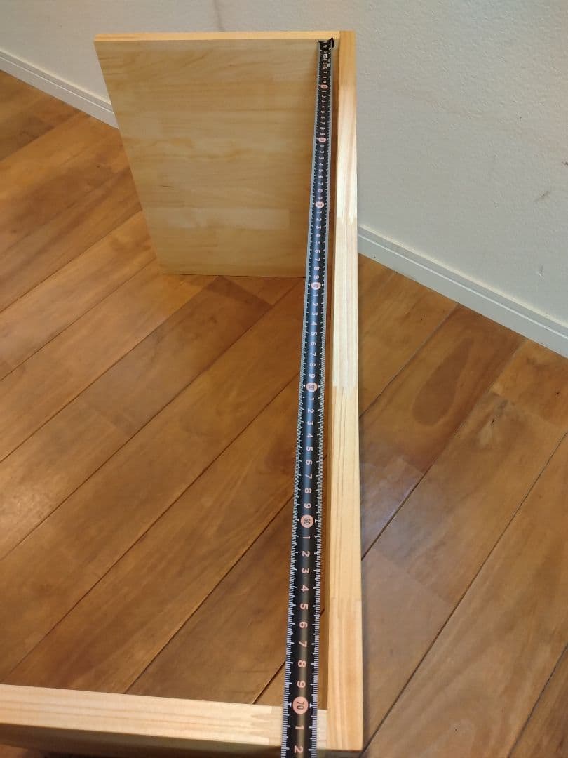 木製　ハンドメイド　オーダー　コの字　シェルフラック　棚　水槽台　サイドテーブル