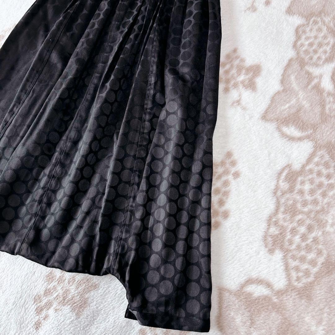 コムデギャルソン コムコム ドット 総柄 サルエルパンツ 水玉 サークル