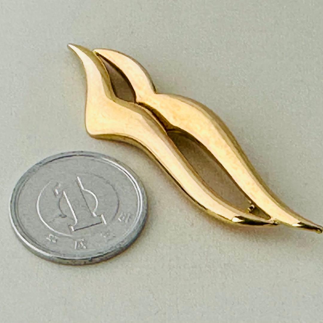 キ*ロ様 k18．18金、ブローチ(未使用) N o.A.メ.122.