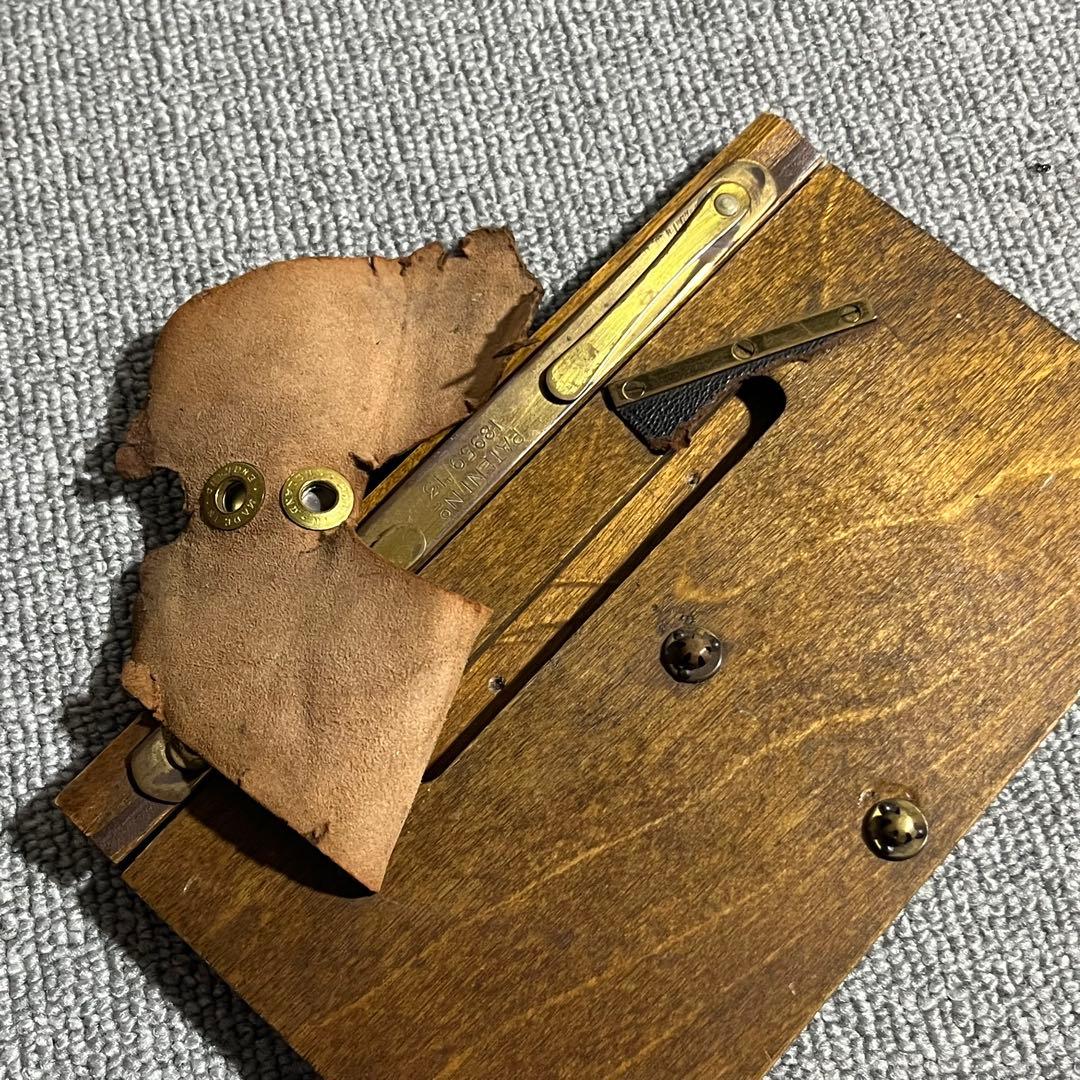 10s 英国 アンティーク ブック 楽譜 スタンド コンパクト ビンテージ レア