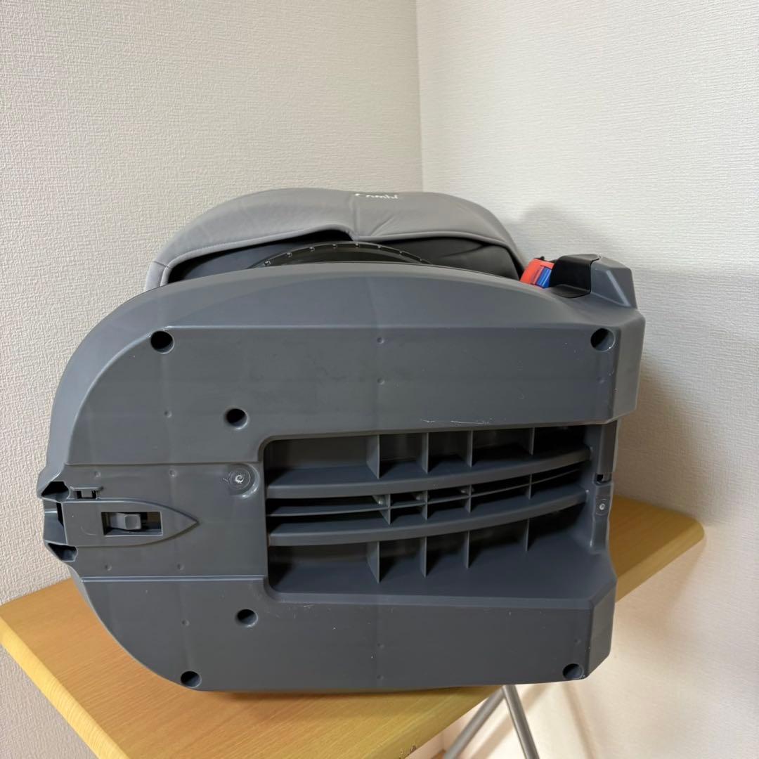 コンビ クルムーヴスマート エッグショックJN-550グレー シートベルト固定