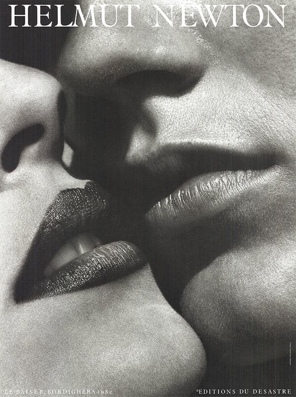 Le Baiser（ヘルムート ニュートン）アートポスター