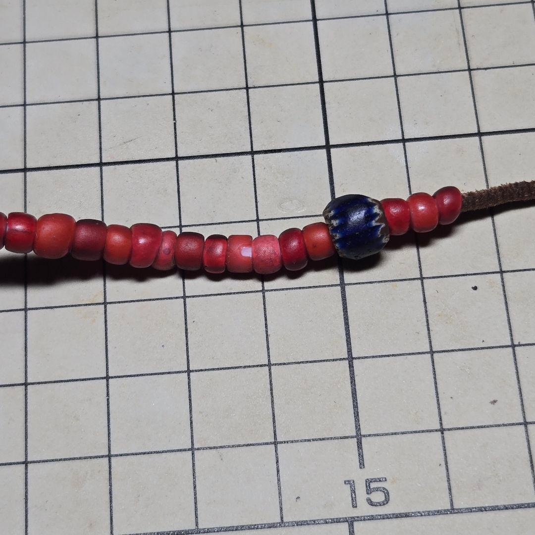 小粒　雰囲気抜群　７層シェブロンビーズ　goro's等のカスタムに　13