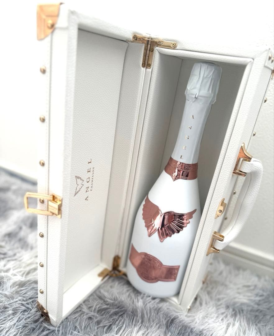 エンジェル シャンパン ロゼ ホワイト 箱付き【新品、未使用】