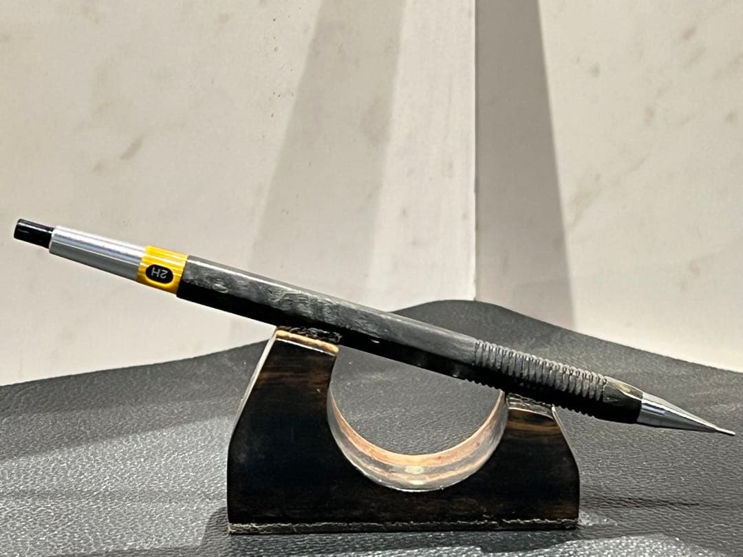 よしえ　スタビメイプル瘤木軸のみ+6角軸+スリット加工