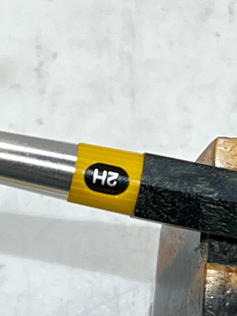 よしえ　スタビメイプル瘤木軸のみ+6角軸+スリット加工