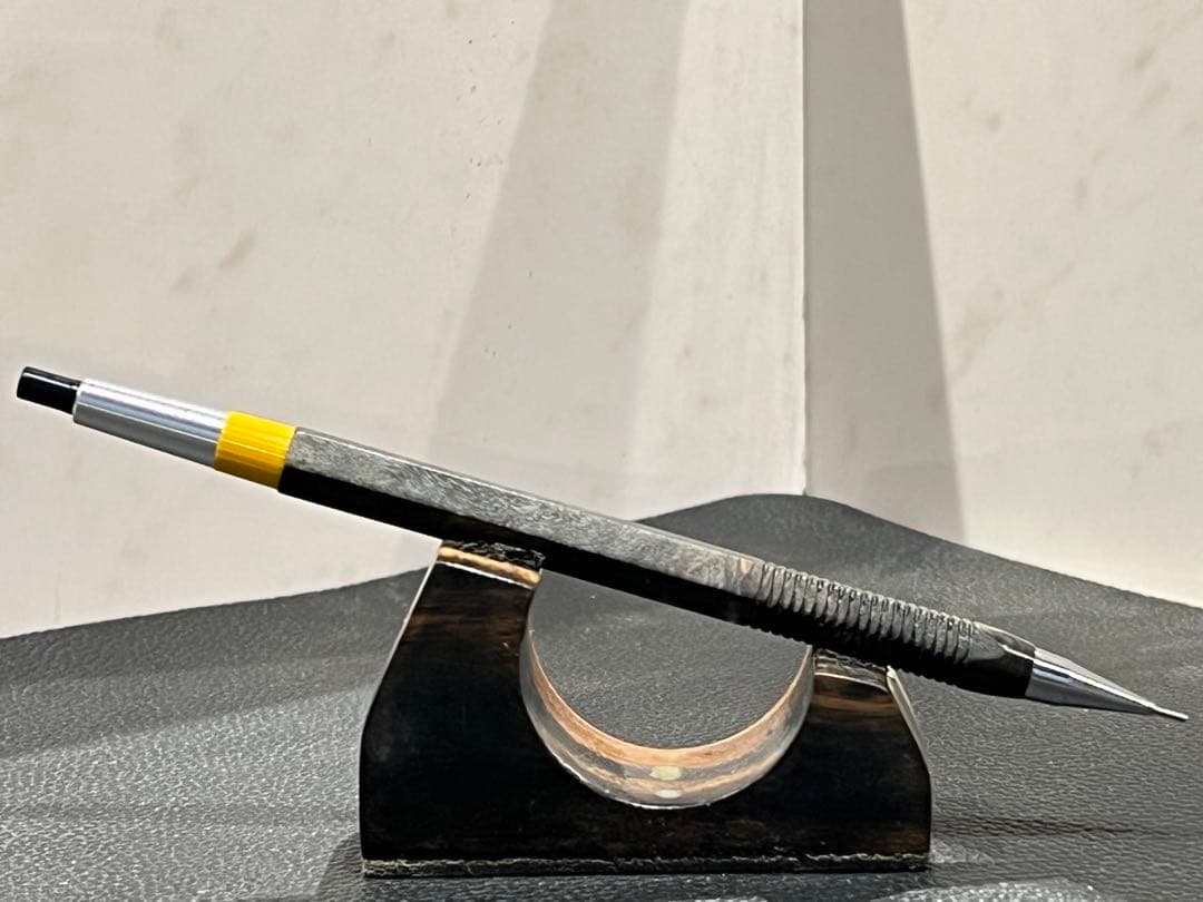 よしえ　スタビメイプル瘤木軸のみ+6角軸+スリット加工