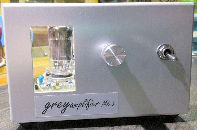grey amplifier Mr.3 真空管型アンプ(中古)