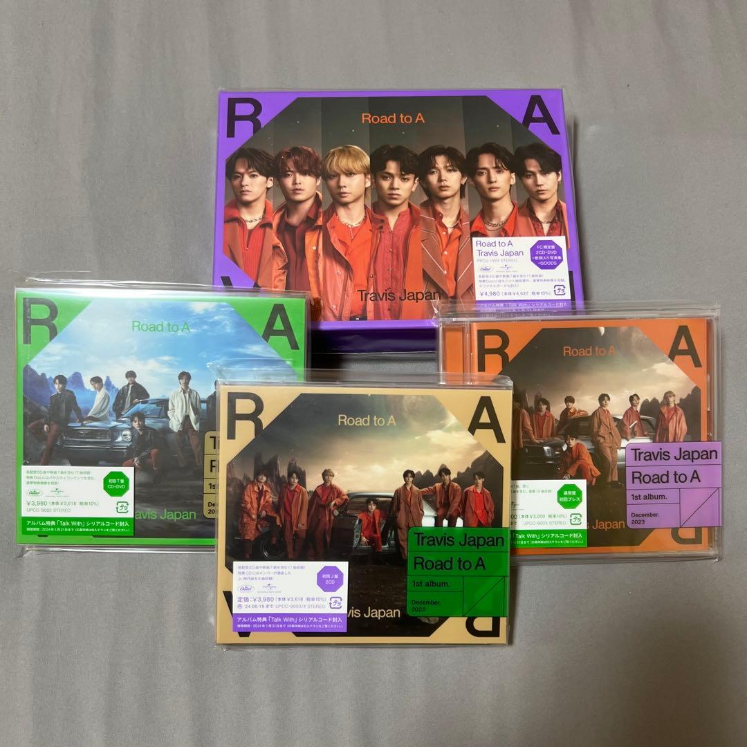 Travis Japan Road to A CDセット