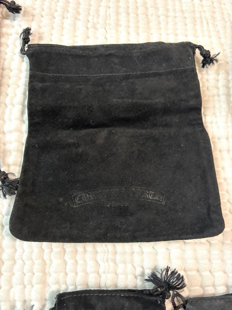 【クロムハーツ】皮袋30枚　シルバー磨き　紙袋